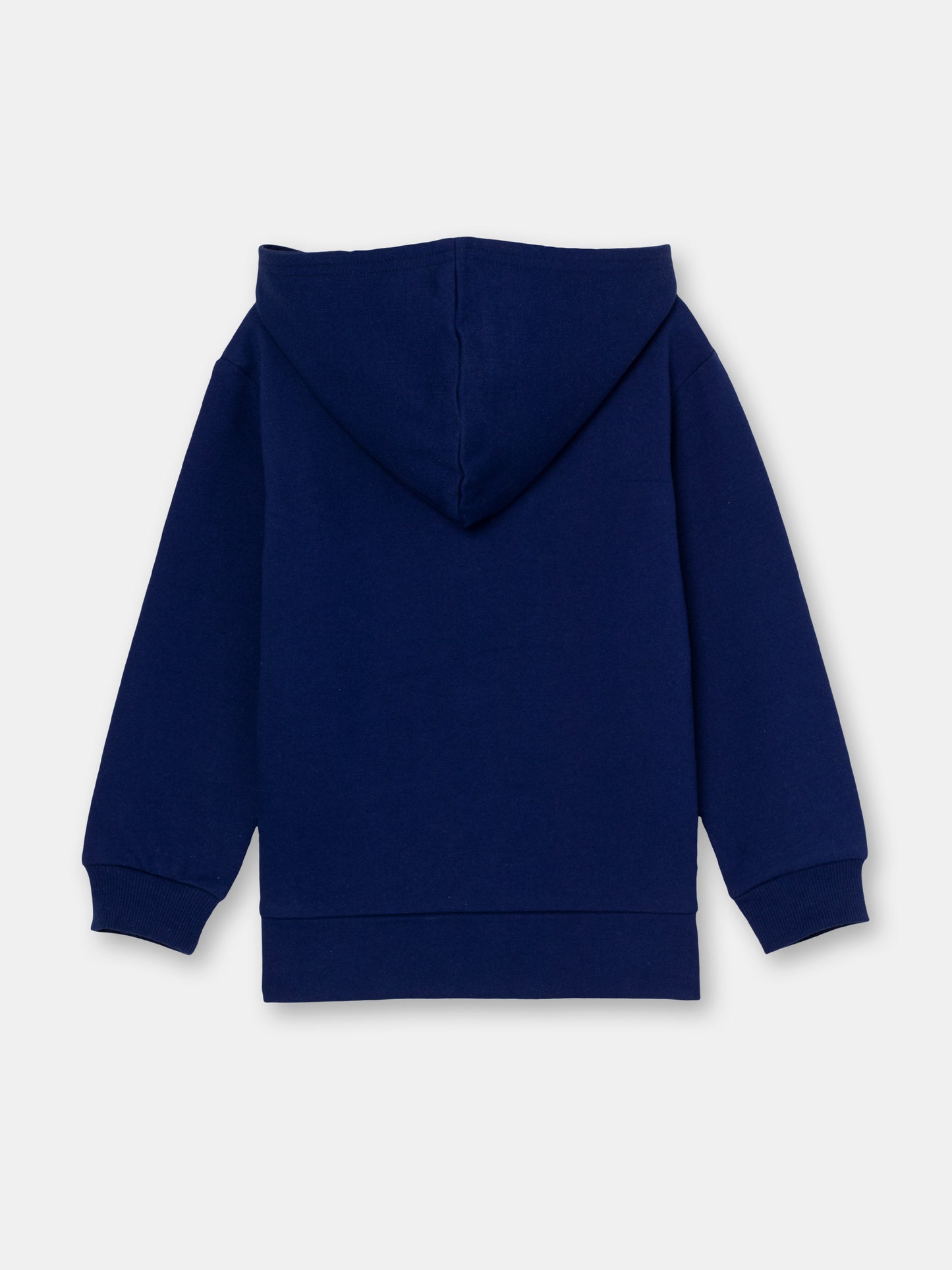 Hoodie Sweatshirt with B-ball Graphic - Dark Blue