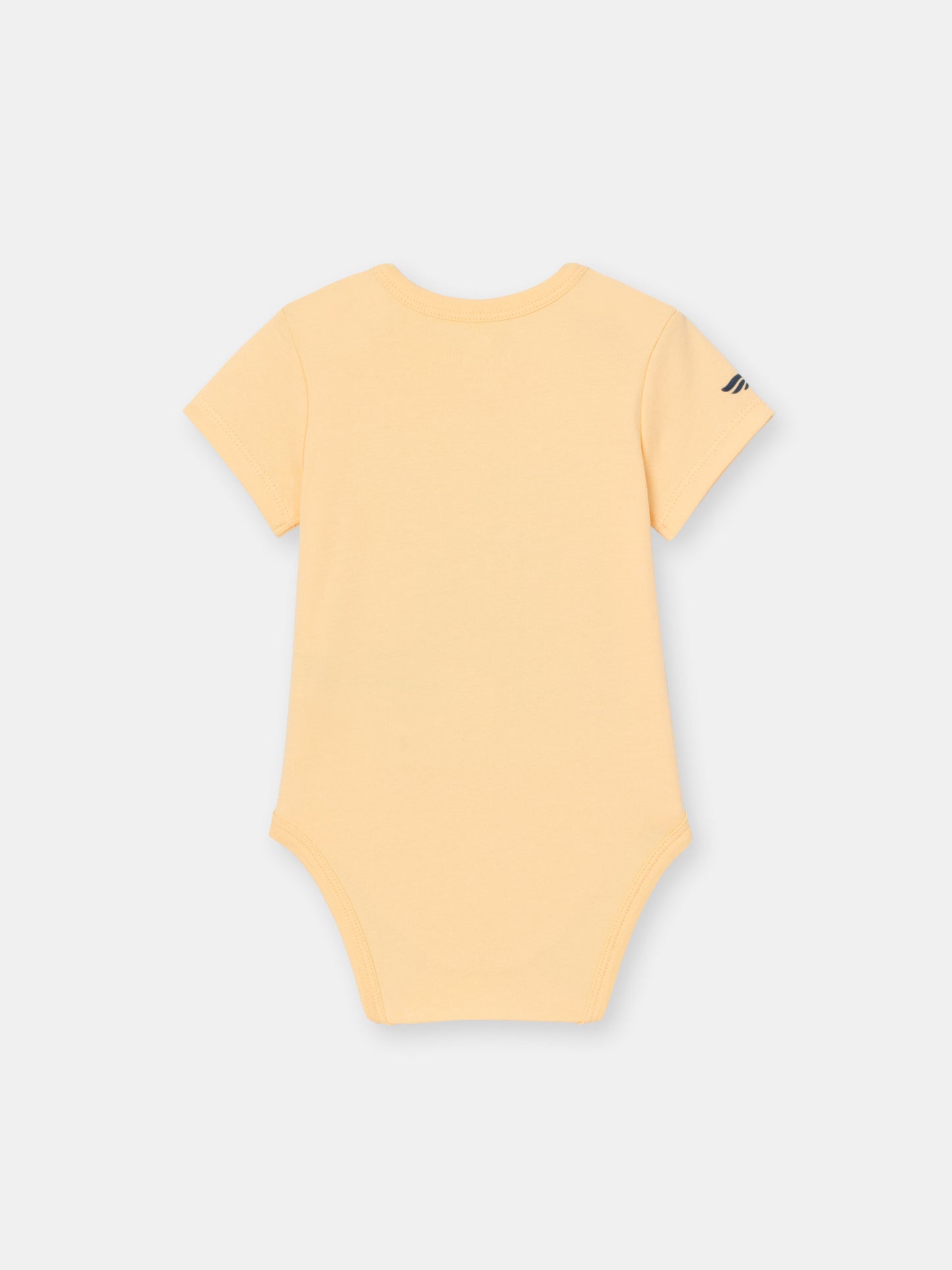 Short Sleeve Dino Adventure Bodysuit  - - Yellow